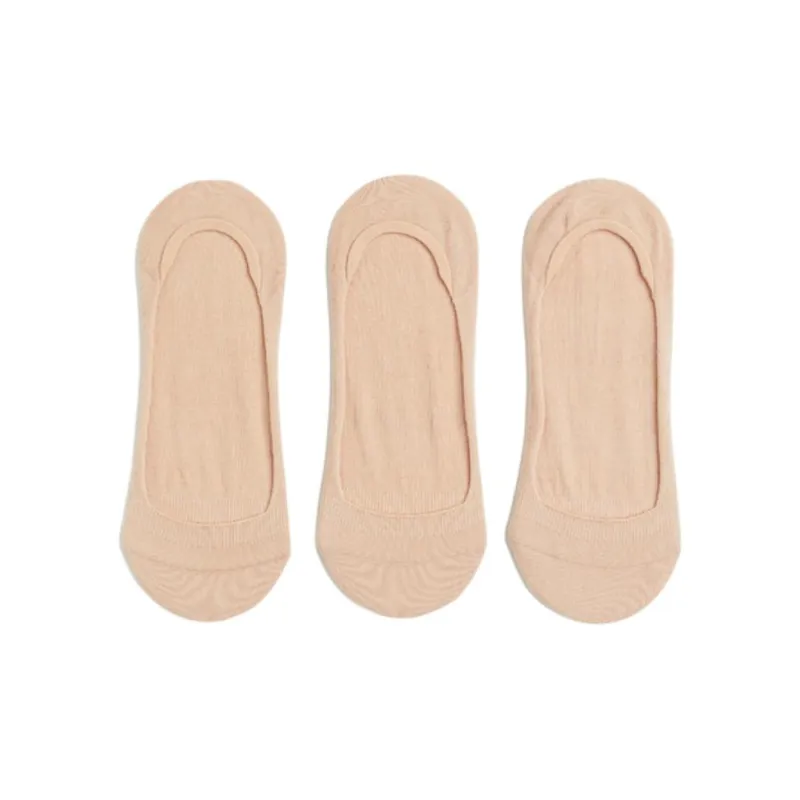 H&M No-Show Socks Women's 3 Pack Skin-0