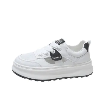 Luji Skateboard Shoes Women's Low-Top Black