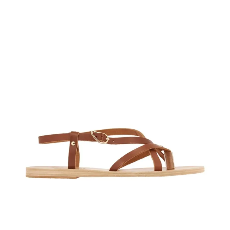 ANCIENT GREEK SANDALS Semele Strap Sandals Women's Brown-1