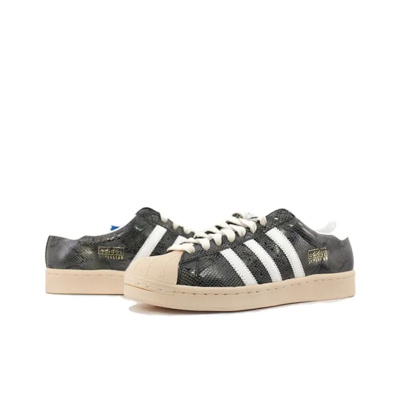Adidas Superstar Vintage Snakeskin Black-2