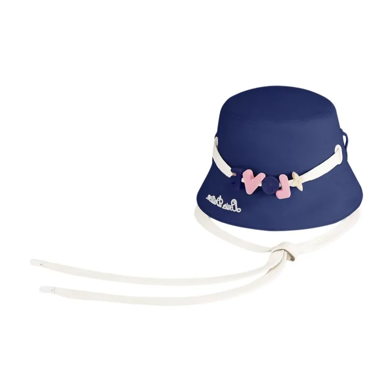 LOUIS VUITTON Cotton Bucket Hats Women's Navy-0