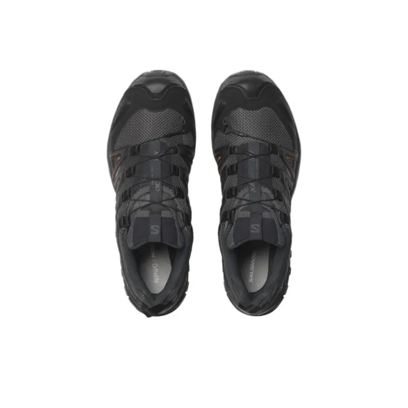 SALOMON XA PRO 3D Anti-Slip Wear-Resistant Low-Top Casual Shoes Unisex Black Red-3
