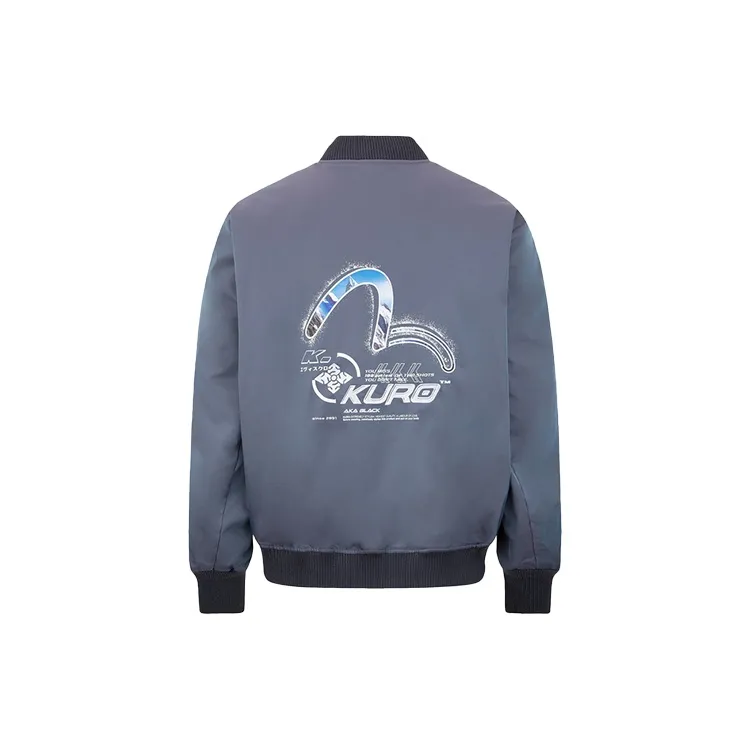 EVISU FW22 Jacket Men's Blue Fantasy Multicolor-1