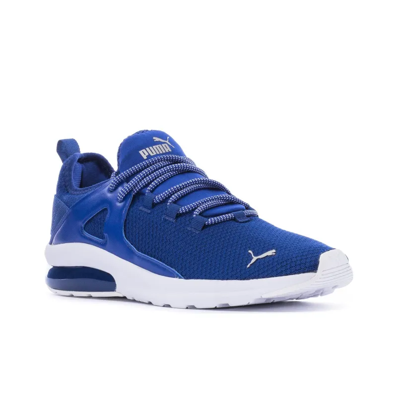 PUMA Electron 2.0 Anti-Slip Wear-Resistant Low-Top Running Shoes Men's Blue White-2