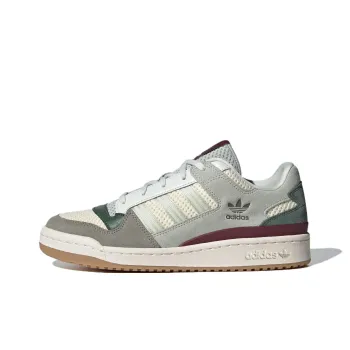 Adidas Originals FORUM Anti Slip Wear Resistant Low Top Casual Shoes Unisex Green