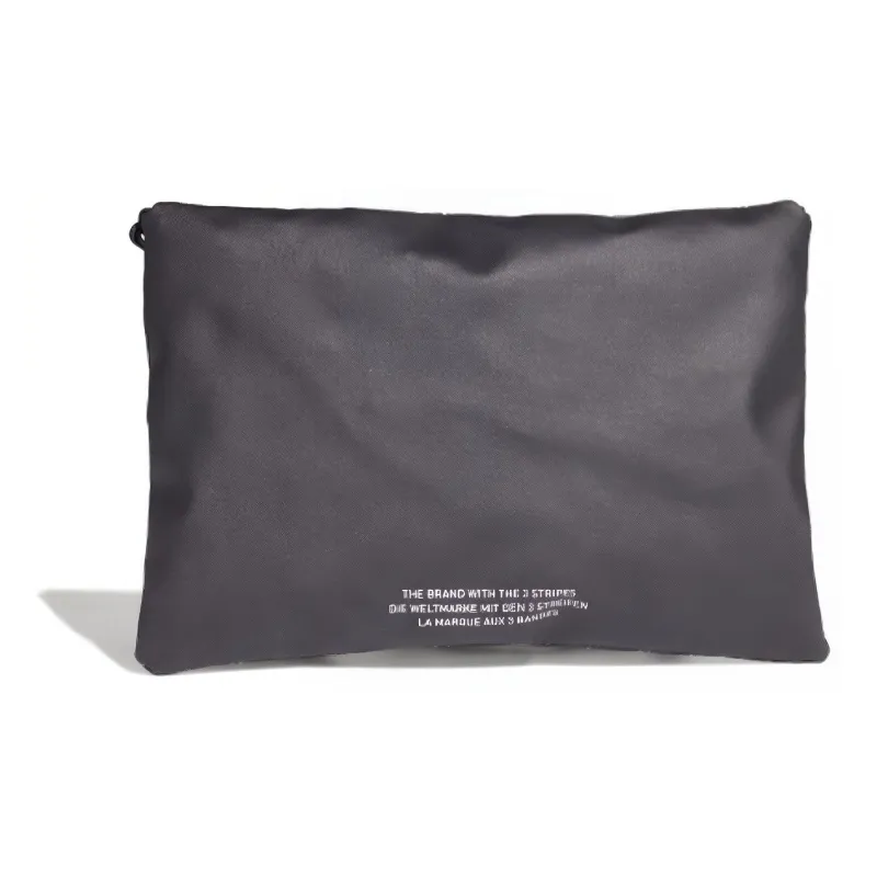 Adidas Originals Nylon With Polyester Sports Bag Shoulder Bag Unisex Black-2