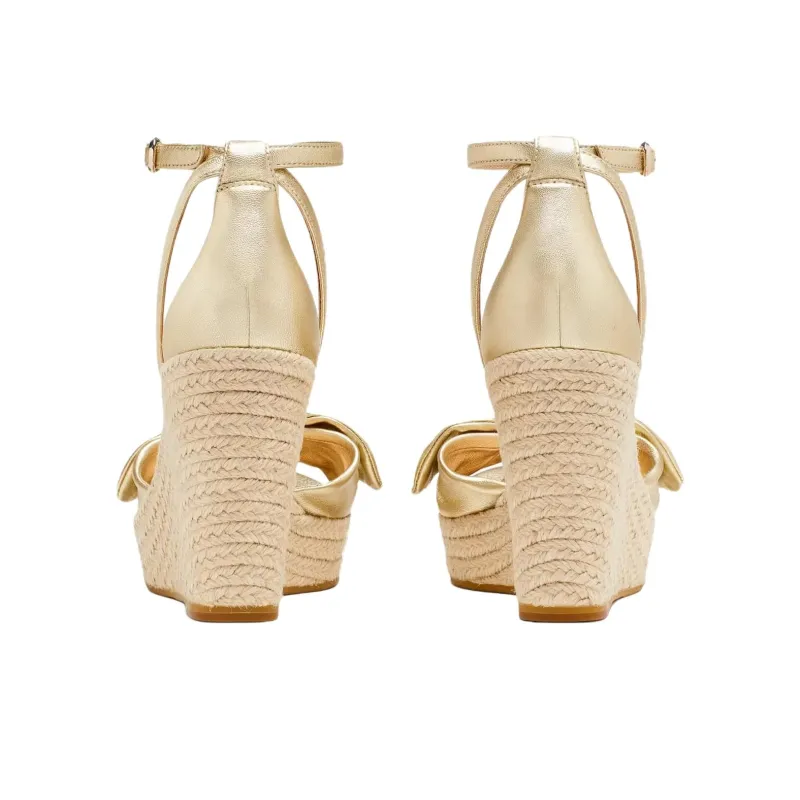 Kate Spade Tianna Strap Sandals 9cm Women's Light Gold-3