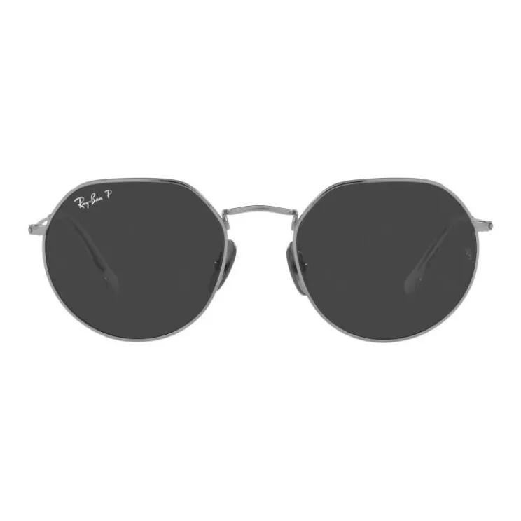 Ray Ban Jack Titanium Geometric frame Sunglasses-1