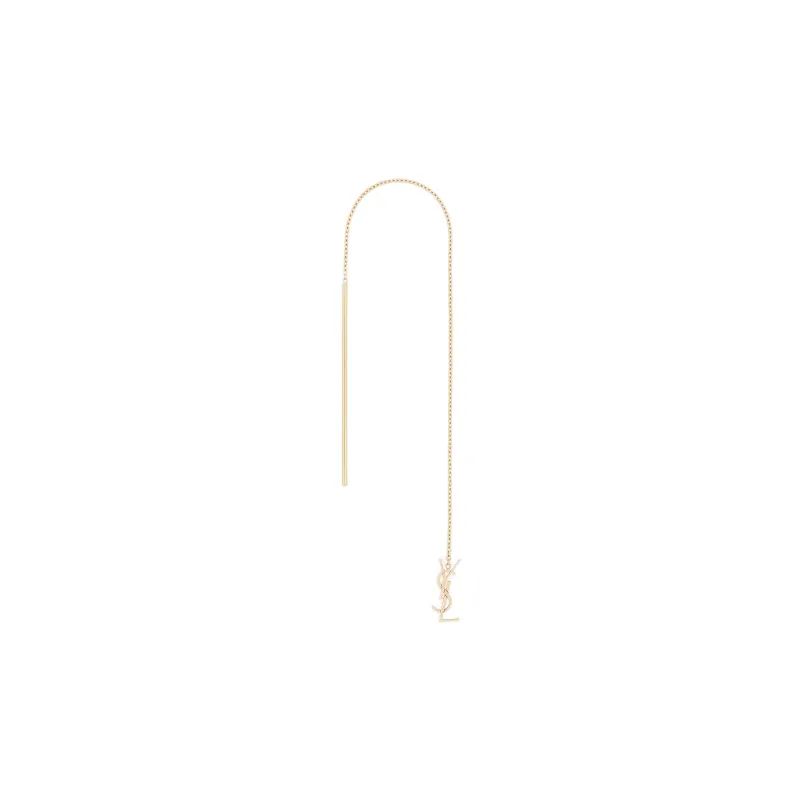 SAINT LAURENT 18K Gold Earrings Women's Gold-0