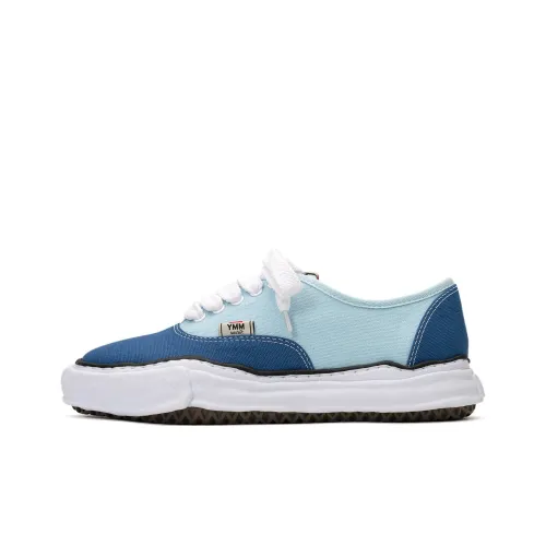 MIHARA YASUHIRO Baker Skateboard Shoes Unisex Low-Top Blue/Light Blue