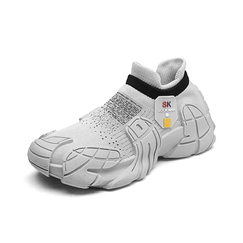 OUBT Anti-Slip Wear-Resistant Breathable Lightweight Mid-Top Running Shoes Men's-11