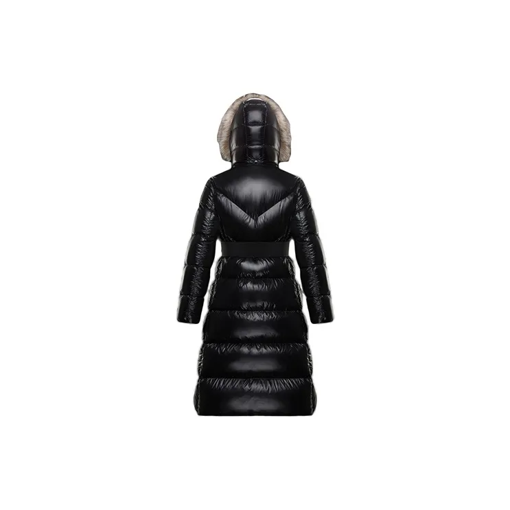 Moncler Down Jacket Winter Women's Black-1
