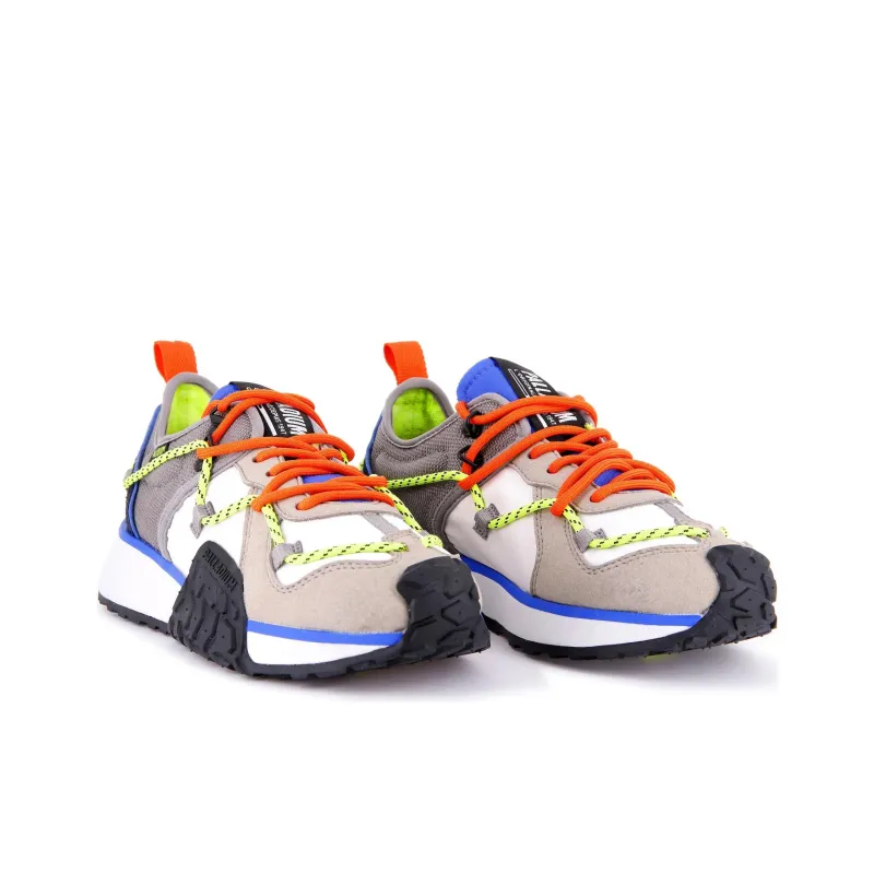 Palladium Troop Runner Anti Slip Wear Resistant Low Top Casual Shoes Unisex Gray-2