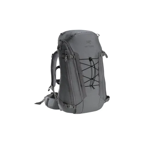 Arcteryx Plain Weave Outdoor Mountaineering Bag Backpack Regular Unisex Gray