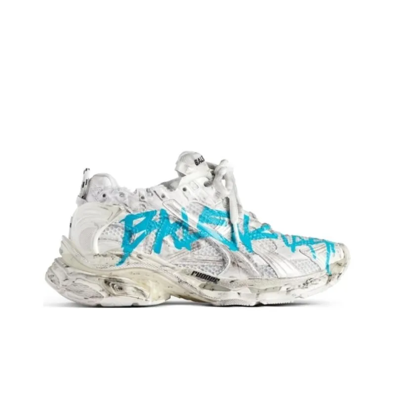 Balenciaga Logo Printed Lace Up Sneakers Women's-1