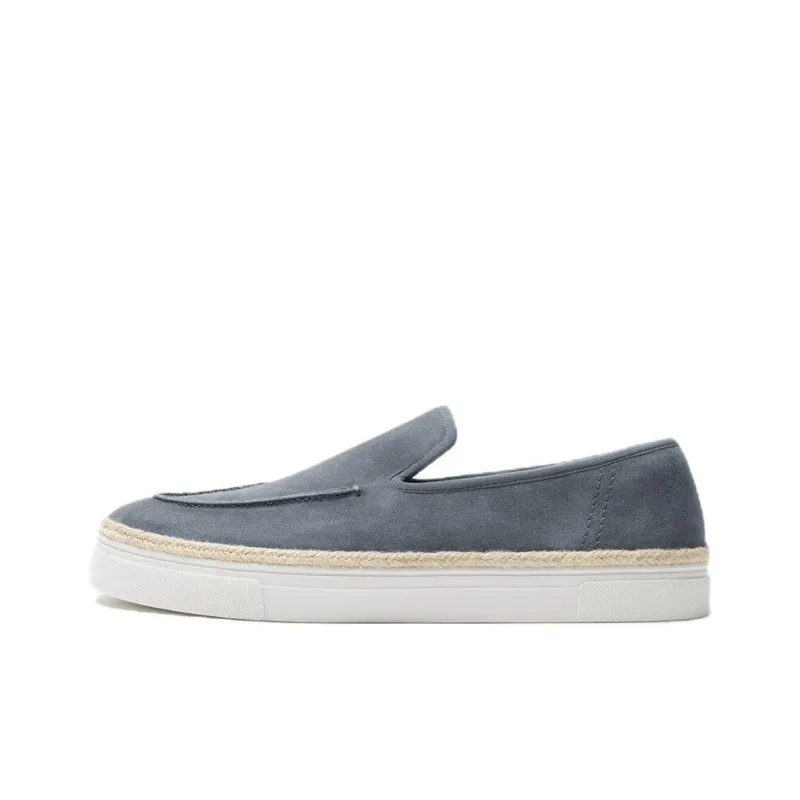 ZARA Loafers Men Blue-0