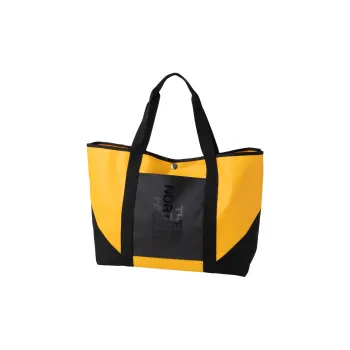 THE NORTH FACE Recycled Polyester Handbag Unisex Gold & Black