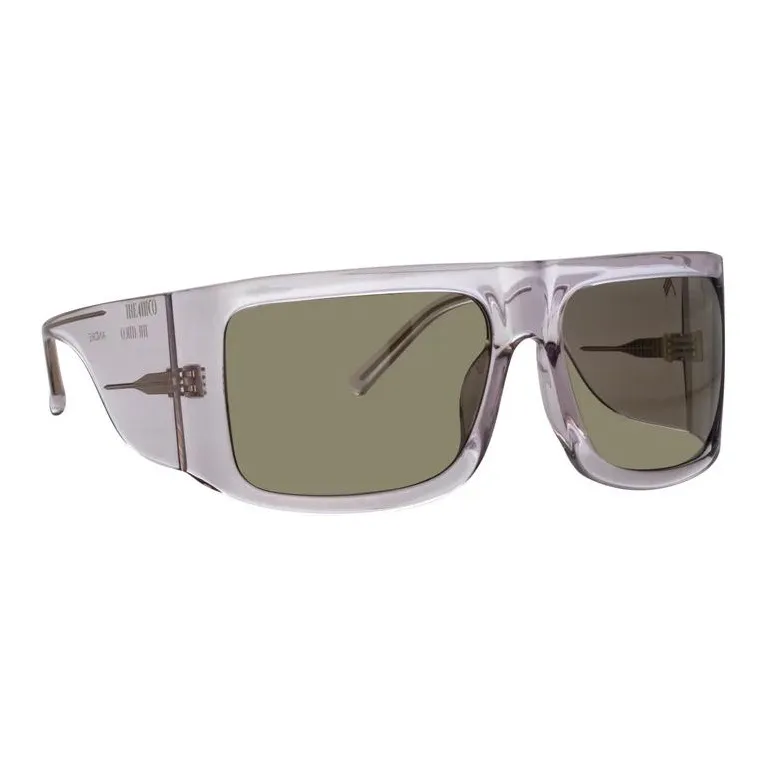 The Attico Acetate Square Sunglasses Women's Purple-2