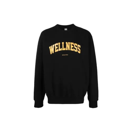 SPORTY & RICH Sweatshirts Unisex Black