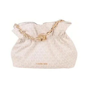 MICHAEL KORS Giftables Leather Handbag Women's Vanilla White
