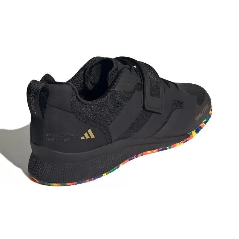 Adidas Adipower 3 Core Black Gold Metallic-3