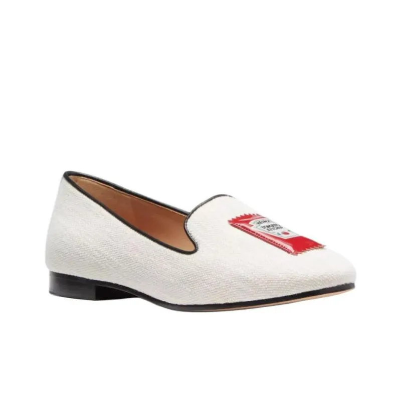 Kate Spade Heinz Casual Single Shoes Women's White-2