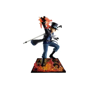 BANPRESTO Sabo Glass Factory One Piece Ichiban Kuji Treasure Cruise Vol. 2 Figure Bonus Gifts 15cm