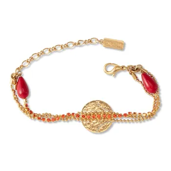 SATELLITE Gold Plated Metal Bracelets Women's Gold