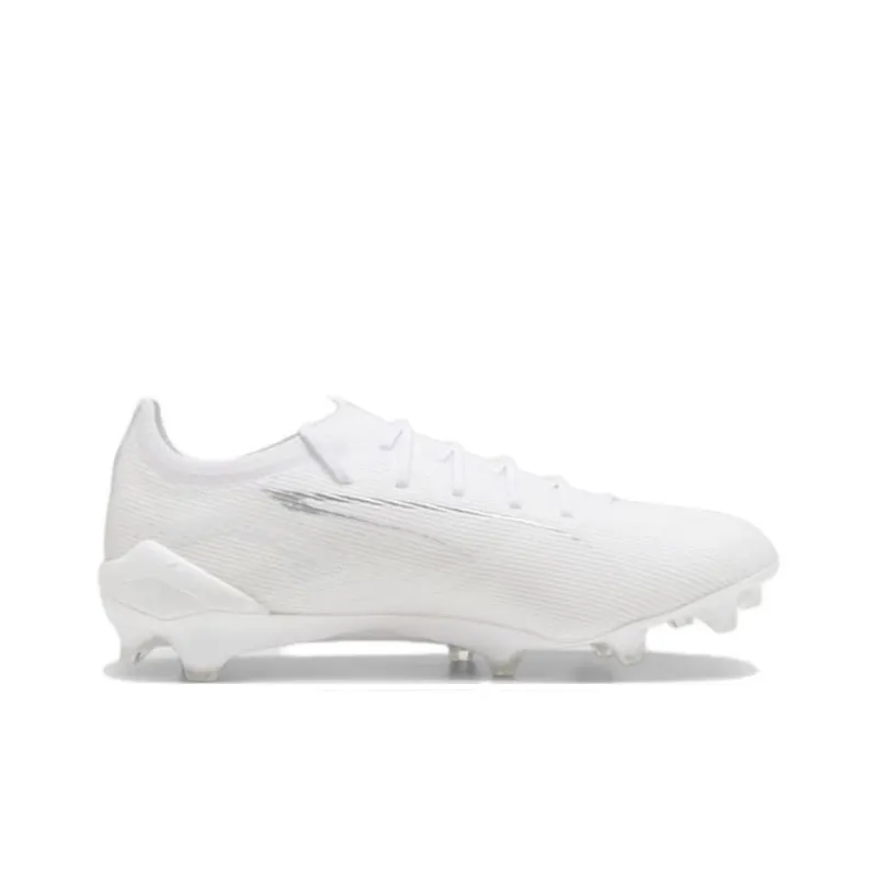 PUMA ULTRA 5 ULTIMATE Anti Slip Wear Resistant Soccer Shoes Unisex White-1