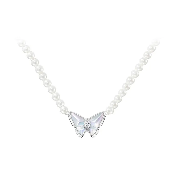 Lola Rose Mother Of Pearl Necklaces Women's White-0