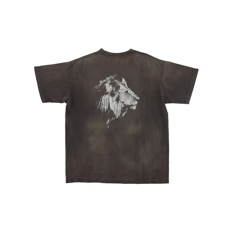 SAINT Mxxxxxx T Shirts Unisex Brown-1