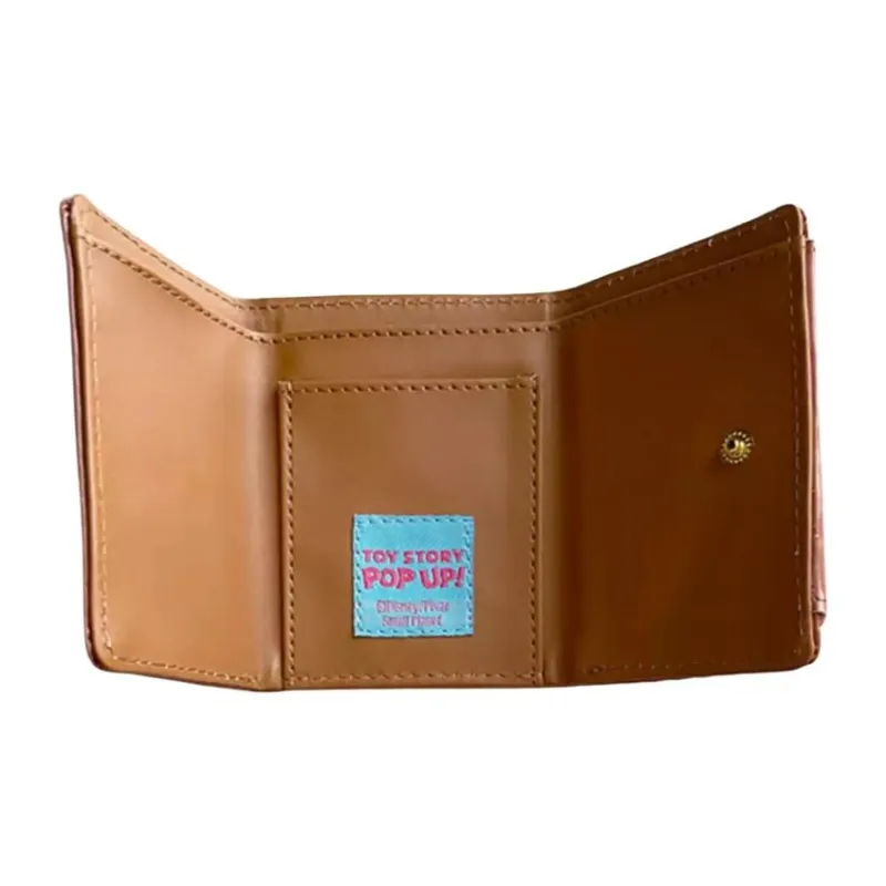 Disney Synthetic Leather Wallet Regular Men's Brown-2