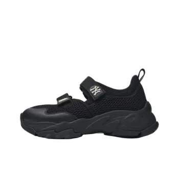 MLB New York Yankees Abrasion Resistant Low Top Casual Shoes Unisex Black