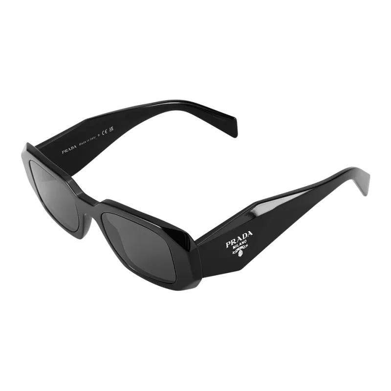 PRADA Symbole Oversized Geometric arm Sunglasses-1