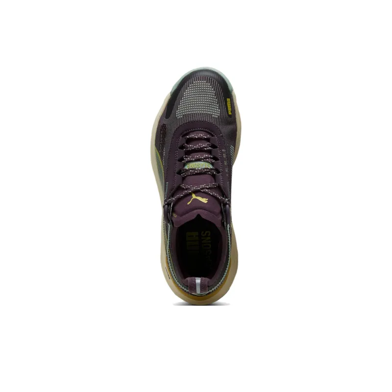 PUMA Voyage Nitro Anti Slip Wear Resistant Low Top Trail Running Shoes Women's Black Gray-3