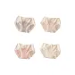D Set: Light Gray+Light Pink+Pink+Skin 4 Pack