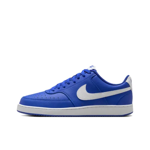 Nike Court Vision Low Skateboard Shoes Men Low-Top Blue/White