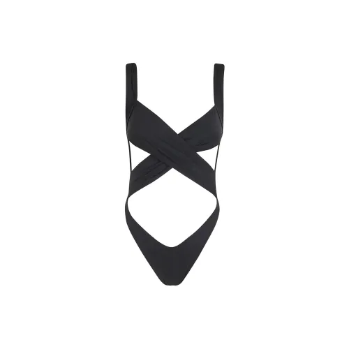REINA OLGA Exotica Cut-Out Open Back Swimsuit