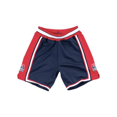 Mitchell Ness Basketball Shorts Men Navy Blue