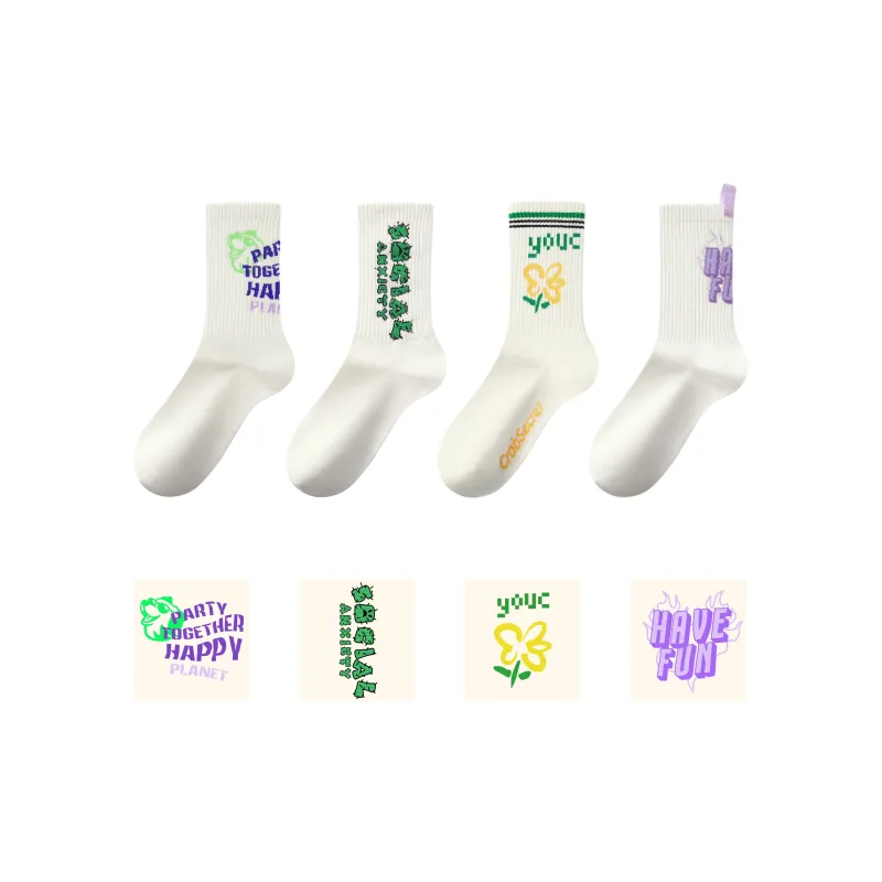 Crabsecret Ankle Socks Men's 4 Pack-13