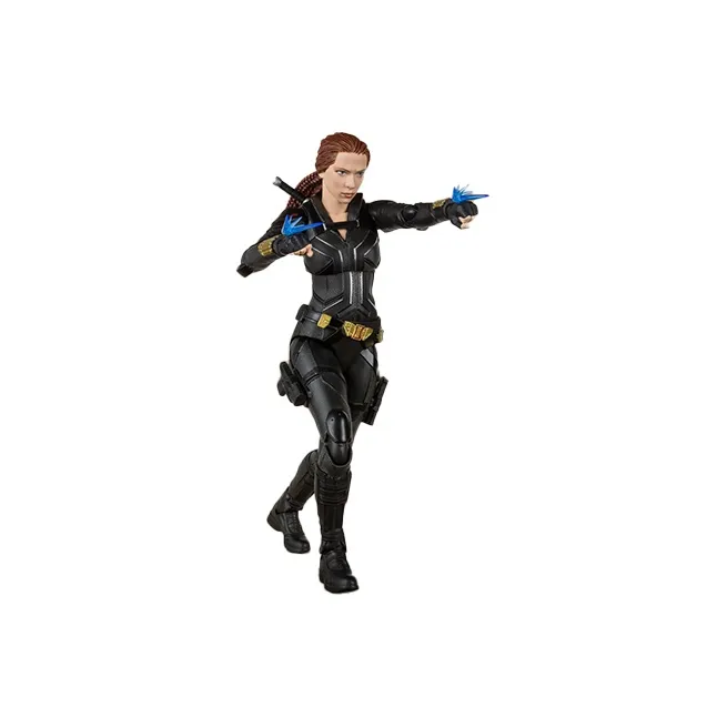 BANDAI Black Widow Bandai SHF The Avengers Action Figure 14.5cm Scale Figures-3