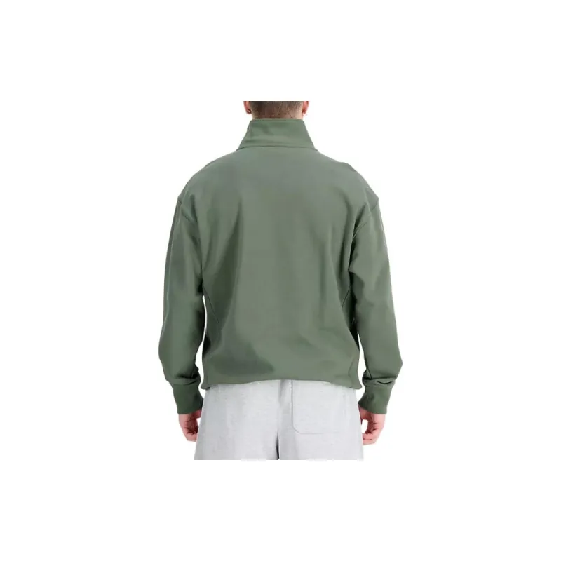 New Balance Athletics Remastered Sweatshirt Men's Dark Olive Green-1