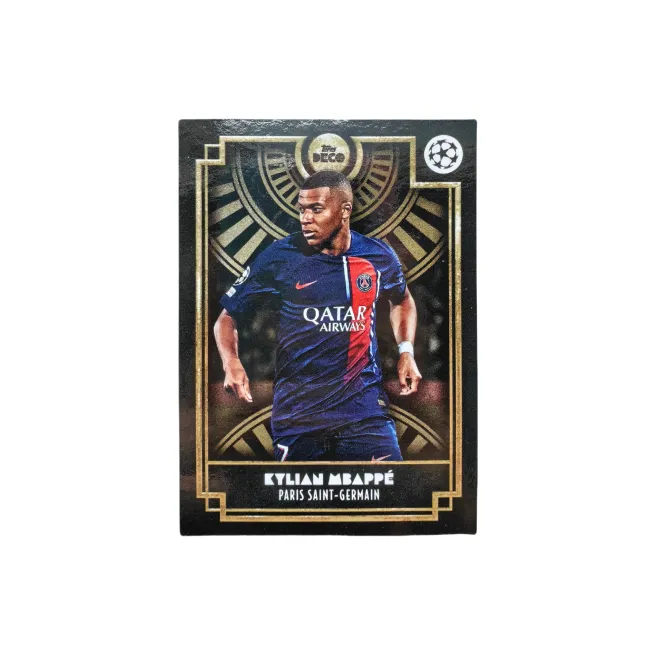Topps Mauve Big Paris France Transfer To Real Madrid Decal Player Card Card Quality Universal Sports Cards 1 Pc-0