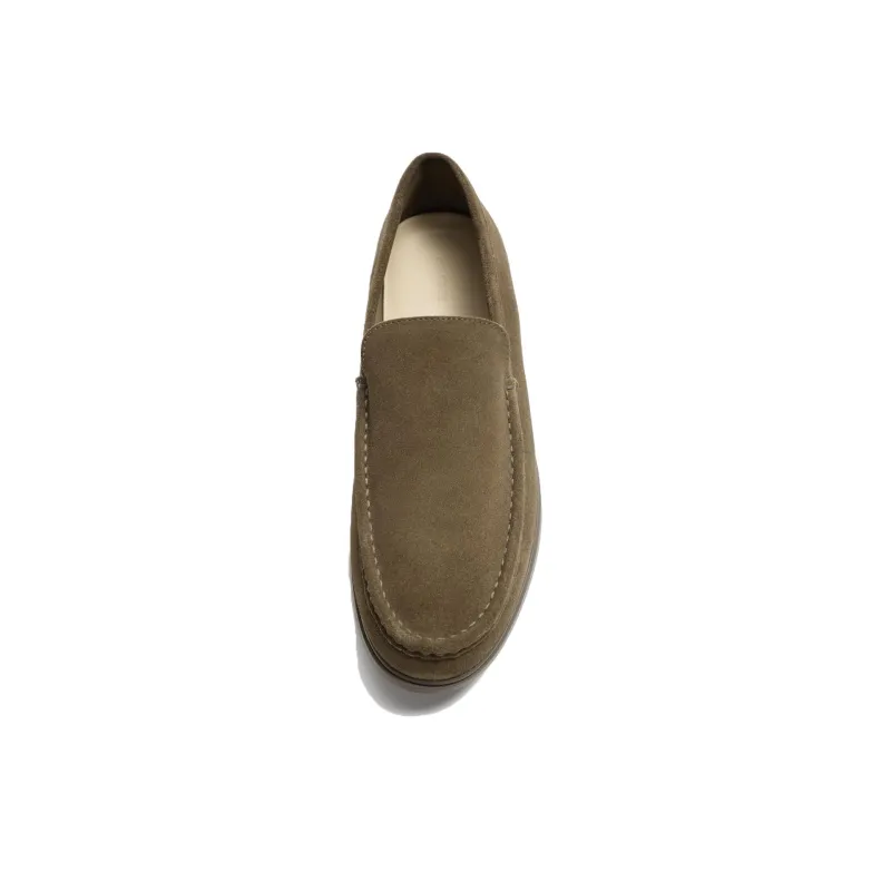 ZARA Loafers Men Green-3