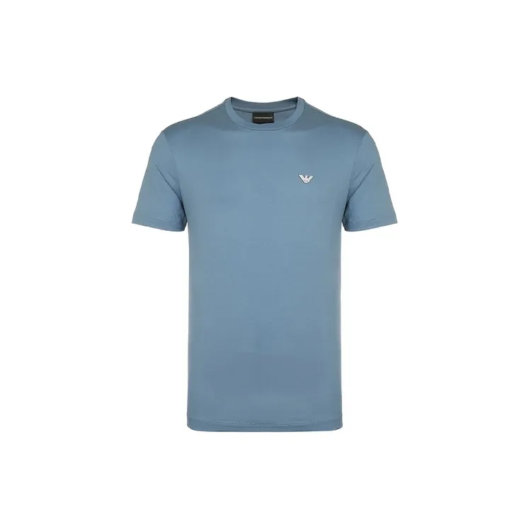 EMPORIO ARMANI T-Shirts Men 3 Pack Blue/Dark Blue/Light Blue-2