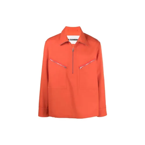 JIL SANDER Shirts Men Orange