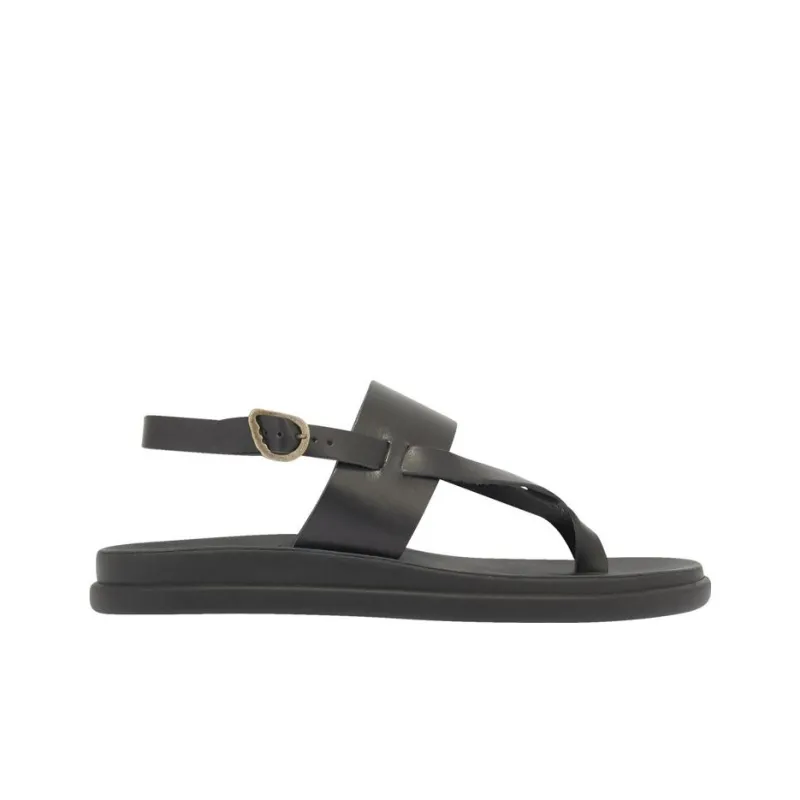 ANCIENT GREEK SANDALS Machos Stylish Sandals Men's Black-1