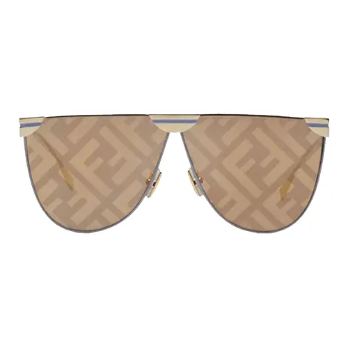 FENDI Sunglasses Unisex Gold