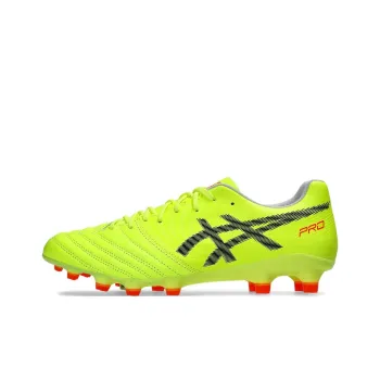 Asics DS Light X FLY Pro 2 Anti Slip Wear Resistant Soccer Shoes Men's Yellow Black