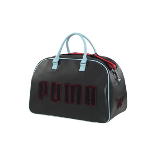 PUMA DUA LIPA Collaboration Polyurethane Handle Bag Handbag Regular Women's Black
